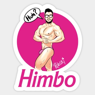 Himbo Chris big boy Sticker